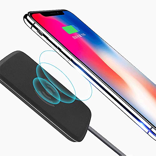 40000KM Travel Adapter with Wireless Charger Pad Universal All-in-one Plug Charger Adapter For 1500W High Power Appliances Dual Smart USB Port SW6207 (Black)