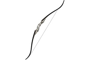 MOTION ZEUS Black Hunter Takedown Recurve Bow Right and Left Handed 60 inch 25-60lb,Hunting Bow for Adults and Teens Beginners to Advanced Outdoor Practice