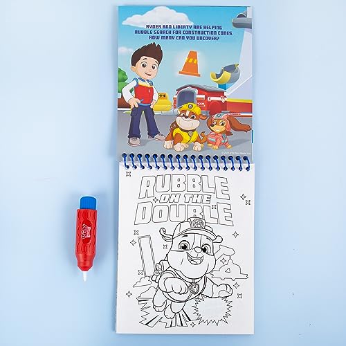Paw Patrol Aqua Art, Includes 4 Reusable Pages of Water Art & Water Pen ...