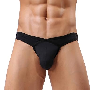 Summer Code Herren Sexy Panty atmungsaktive Strings mit Ausbuchtung aus Mikromesh