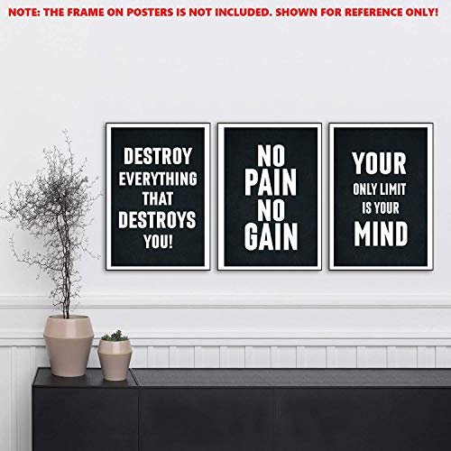 Gym Posters for Home Gym Decor Motivational Posters for Gym Workout Posters for Home Gym