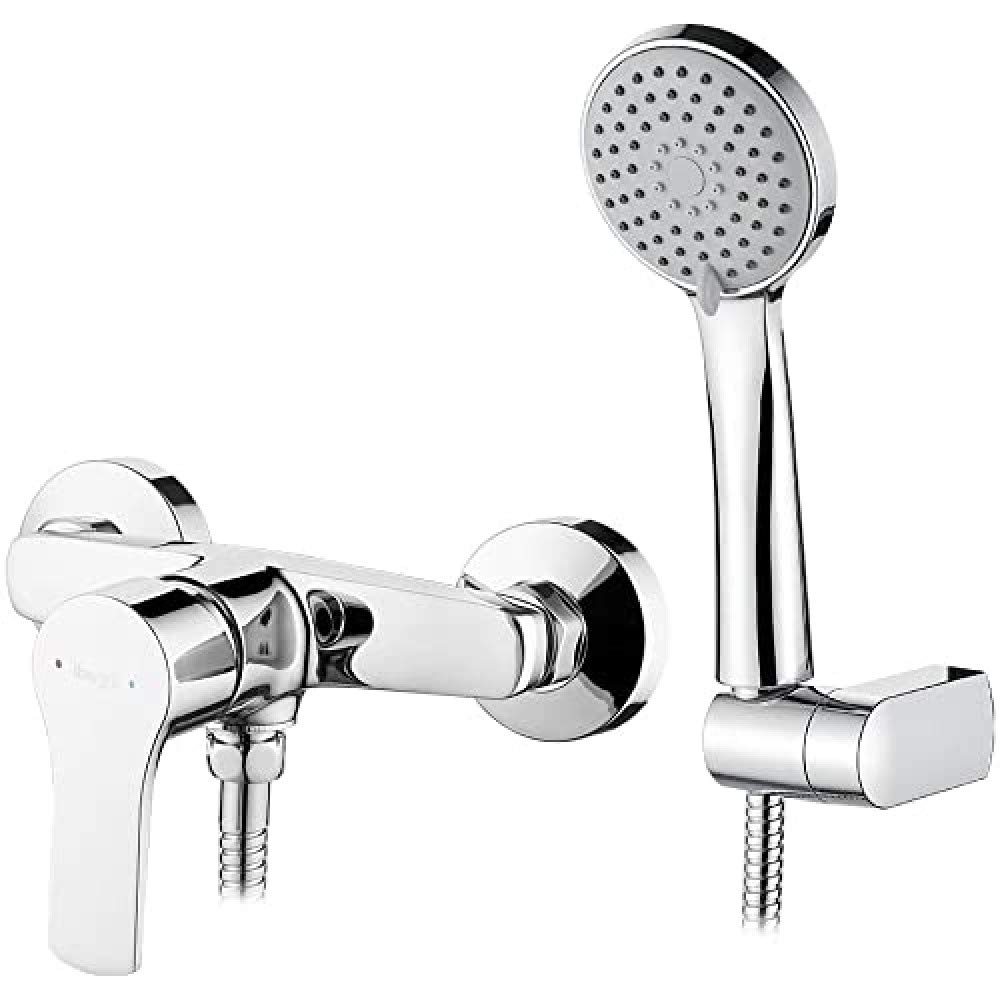 Ibergrif Star - Shower Mixer Set, Shower Tap with Handsets
