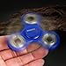 Pernos Fidget Spinner Stress Reducer with Premium Hybrid Ceramic Bearing, Perfect Fidget Toy For ADD, ADHD, Anxiety, and Autism Adult Children. (Blue)