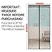 Magnetic Screen Door,Full Frame Velcro and Dacron Heavy Duty Mesh Curtain, Toddler and Pet Friendly - Fits Doors Up to 35-Inch-by-82-Inch MAX- Black