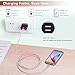 Dual USB Wall Charger Adapter with iSeekerKit 6ft Braided Micro USB cable Charging cord for Samsung S7/S6 Edge, Note 4/5, Moto Droid/X, Sony, HTC, Android Tablets