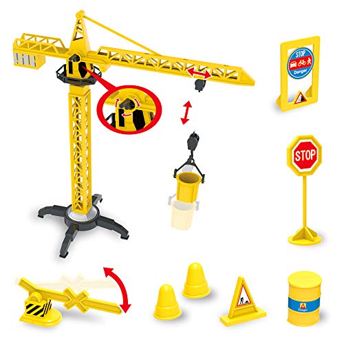 Engineering Construction Vehicles Toys Sets, with Play City Mat, Toy Trucks, Mini Pull Back Cars Playset, Toy Gift for Boys, Girls, Kids & Toddlers