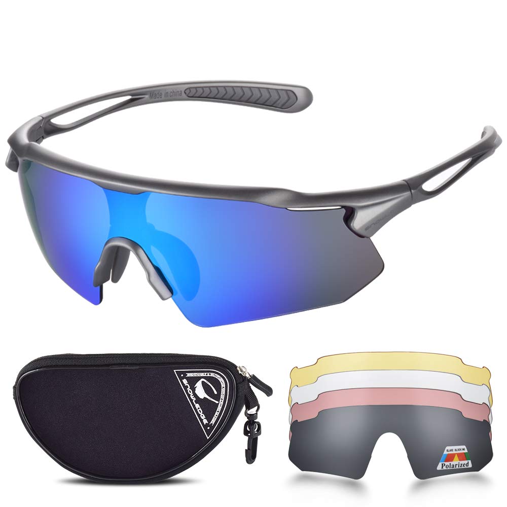 Buy SNOWLEDGE Sports Sunglasses UV 400 Protection, Cycling Glasses with