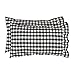VHC Brands Standard Pillow Case Set, White Buffalo Check, 21x30, Set of 2