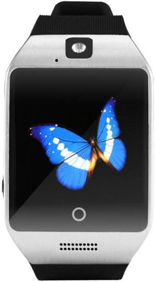 Android Smart Watch,Mamum Q18 Bluetooth Smart Watch GSM Camera TF Card Phone Wrist Watch for Android (Silver)