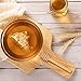 3 Inch Wooden Honey Dipper Sticks Mini Honey Dippers for Honey Jar Dispense Drizzle Honey, 24 Pcs