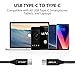 JSAUX USB C to USB C Cable 6.6ft, [MAX Output 20V 5A] Fast Charging Cable for USB Type-C Devices Including Google Pixel 2 XL, Nexus 6P, Galaxy S8, Note 8, Huawei Matebook, New MacBook