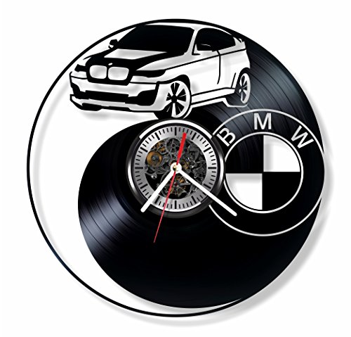 Gift.Time.UK2000 BMW X5 vinyl record wall clock - handmade ornament decoration and gift idea for any occasion
