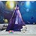 Indoor Kids Teepee Play Tent, Sunba Youth Outdoor  Galaxy Princess Tent Play House for Boys& Girls