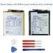 E-yiiviil Replacement HD40 Battery compatible with Motorola Moto Z Force 2nd Moto Z2 Force XT1789-01 3.8V 2700MAH