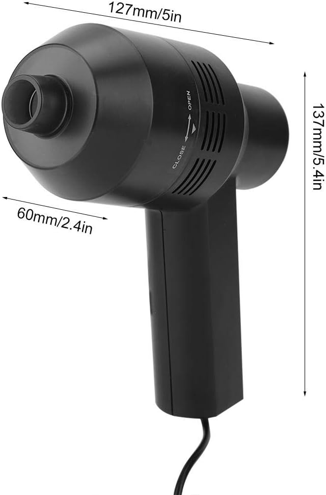 Fdit Electric Portable Handheld USB Mini Vacuum Cleaner for PC Keyboard Home Car Lightweight Handheld Design - Image 3