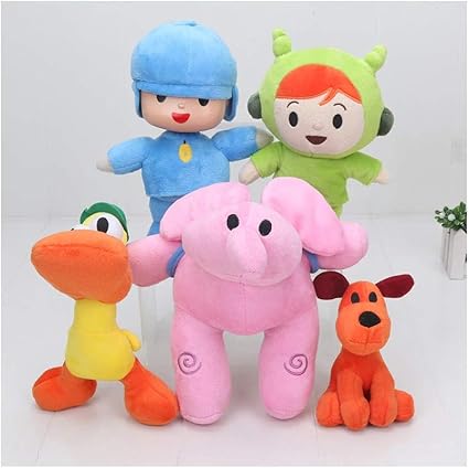 peluches de pocoyo y sus amigos