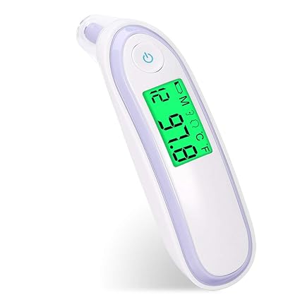 Fieberthermometer Infrarot Ohrthermometer Stirnthermometer Baby, Grefic Professionelle Digital Infrarot Medizinischer Thermom