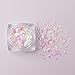 WOKOTO 12 Jars Multishapes Nail Glitter Sequins Paillette Shell Nail Glitter Holographic Flakies Star Heart Pearl Nail Art Decorations