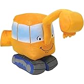 MerryMakers Little Excavator Plush Toy, 7-Inch