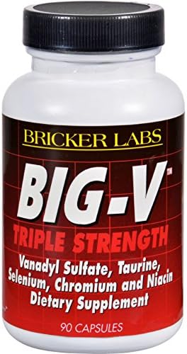 2Pack! Bricker Labs Big-V Triple Strength - 90 Capsules