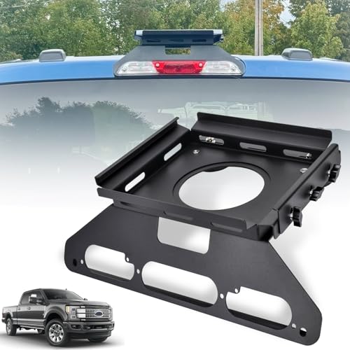 TOPOWN Truck Mount for Starlink Mini for Ford F150 for F250/F350/F450/F550 | Drill Free Cab Mount for Starlink Mini for F150 (2015+), for F250-F550 (2017+), Fits Aluminum Body (US Patent 30/008,384)