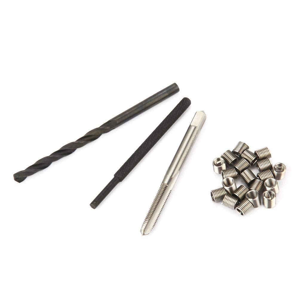Tap Drill Insert, M40.7 Screw Threaded Inserts Repair Tool Set Wire Insert Installation Kit Nail Thread Repair Tool Kit: Industrial & Scientific