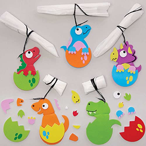 Baker Ross Parachute motif Dinosaures - Lot de 6, Loisirs Creatifs Enfants (FC813)