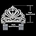 DcZeRong Tiara Crown Queen Crowns Prom Tiara Wedding Tiaras Prom Crowns Women Tiaras Bridal Tiaras