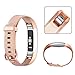 Vancle Bands Replacement for Alta HR and Alta (3 Pack), Newest Sport Replacement Wristbands with Secure Metal Buckle for Alta HR/Alta (Gray Rose-Gold Black, Small)