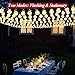 16ft Christmas String Lights Christmas Lights Decorations Snowman 30 LED Lights Battery Operated Indoor Outdoor Christmas Decor for Xmas Tree Lawn Patio Garden Home Wedding Party, Warm White
