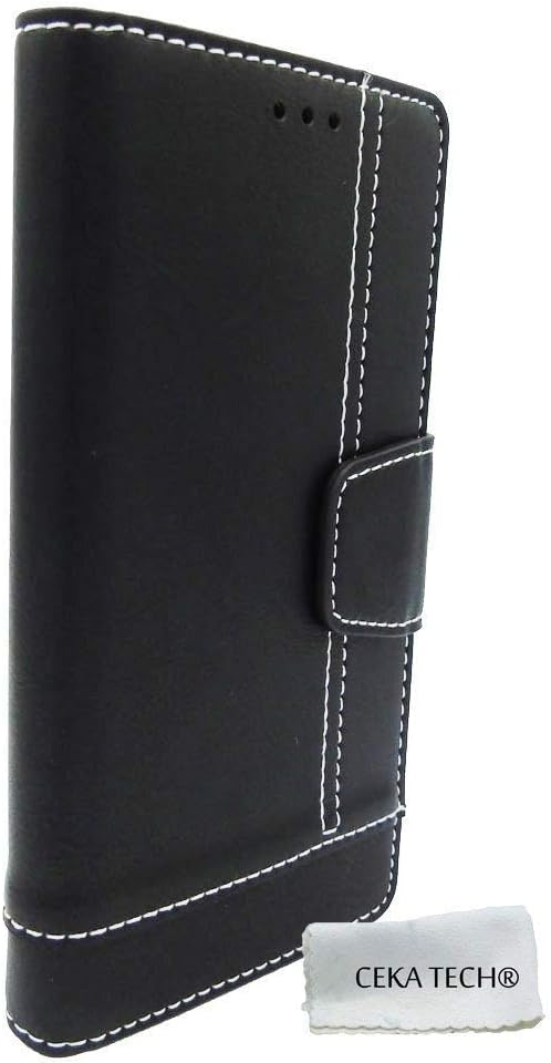 Case Compatible with Lava Iris 41 - Black - CEKATECH® Universal Quality protection