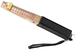 Culnflun Feeler Gauge, Wedge Shaped Vernier Vernier Caliper 1-15mm House Engineering, Vernier Feeler Gauge for Inspection Fla