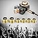 Granvela HD01 Triple-Driver Bass Earbuds for Music -Black
