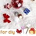GIKPAL Clear Fillable Ornaments Ball - Pack of 20 PCS Individual Transparent Plastic Craft Ornaments 80mm for DIY Christmas and Party Decor