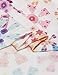 Arshiner Girls Dress Rainbow Dots Heart Printed For Skater Casual Cute Sleeveless Summer Dress