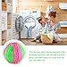 JUSTDOLIFE Washing Balls, Reusable Washing Balls Plastic Dryer Balls Magic Hair Fur Removal Laundry Balls to Save Clothes Washing and Drying Time (12 Pack)