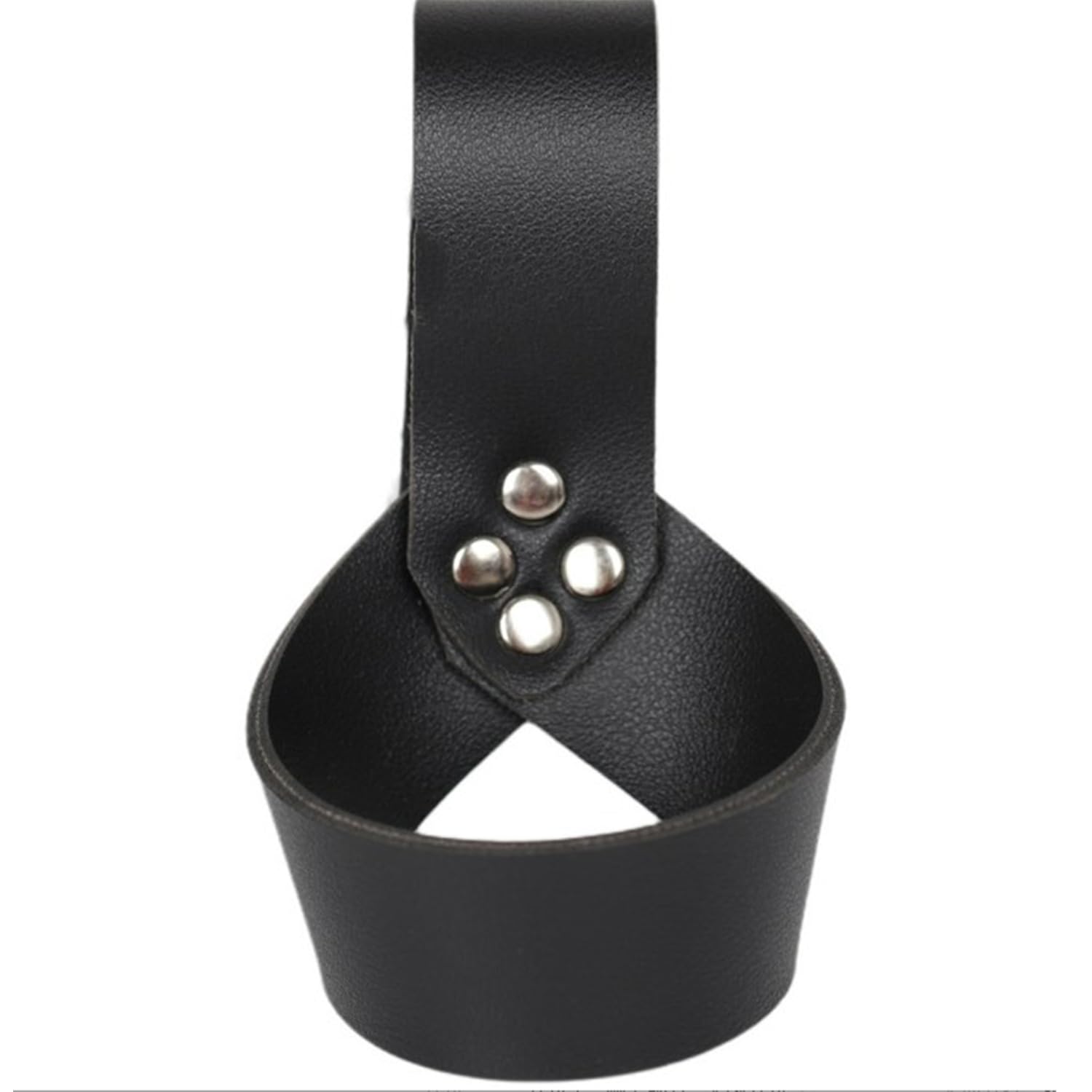 XNHIU Axe Holster Leather Axe Protective Cover Halloween Knight Axe Holster Handmade Supplies Dress-Up Accessories for Halloween Christmas Outdoor (Black)