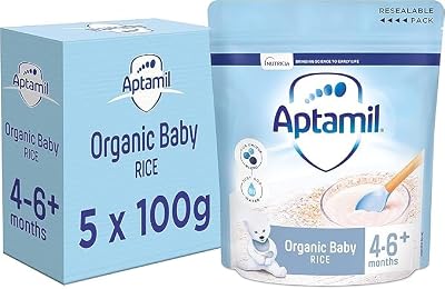 Aptamil Baby Rice Cereal 4-6 Months 100 g Pack of 5