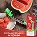 Watermelon Windmill Cutter - Slice a Watermelon in Seconds, 304 Stainless Steel Fruit Slicer Knife - Kitchen Gadgets Tools