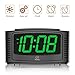 DreamSky Little Digital Alarm Clock with Snooze, 1.2 Inch Clear Led Digit Display with Dimmer, Simple to Operate, Plug in Clock for Bedroom Kids Gifts
