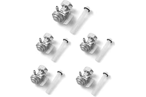 WODSWOD Fuel Shut Off Petcock Valve M16 x 1.5mm for Generac 3500W-9000W 5.5HP-16HP Generator, Gas Tank Shut for Predator Generac 8750 Parts (5 PACK)
