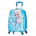 MOREFUN Disney Frozen 18'' Kids Carry on Luggage Hard Side Upright Spinner Luggage,Princess
