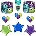 Monster's University Party Supplies Birthday Balloon Decoration Bundle