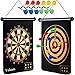 Yuham Magnetic Dart Board Indoor Outdoor Games for Adults and Family, Toys Gifts for 5 6 7 8 9 10 11 12 13 Year Old Boy Kids, 12pcs Safe Darts, Easily Hangs Anywhere