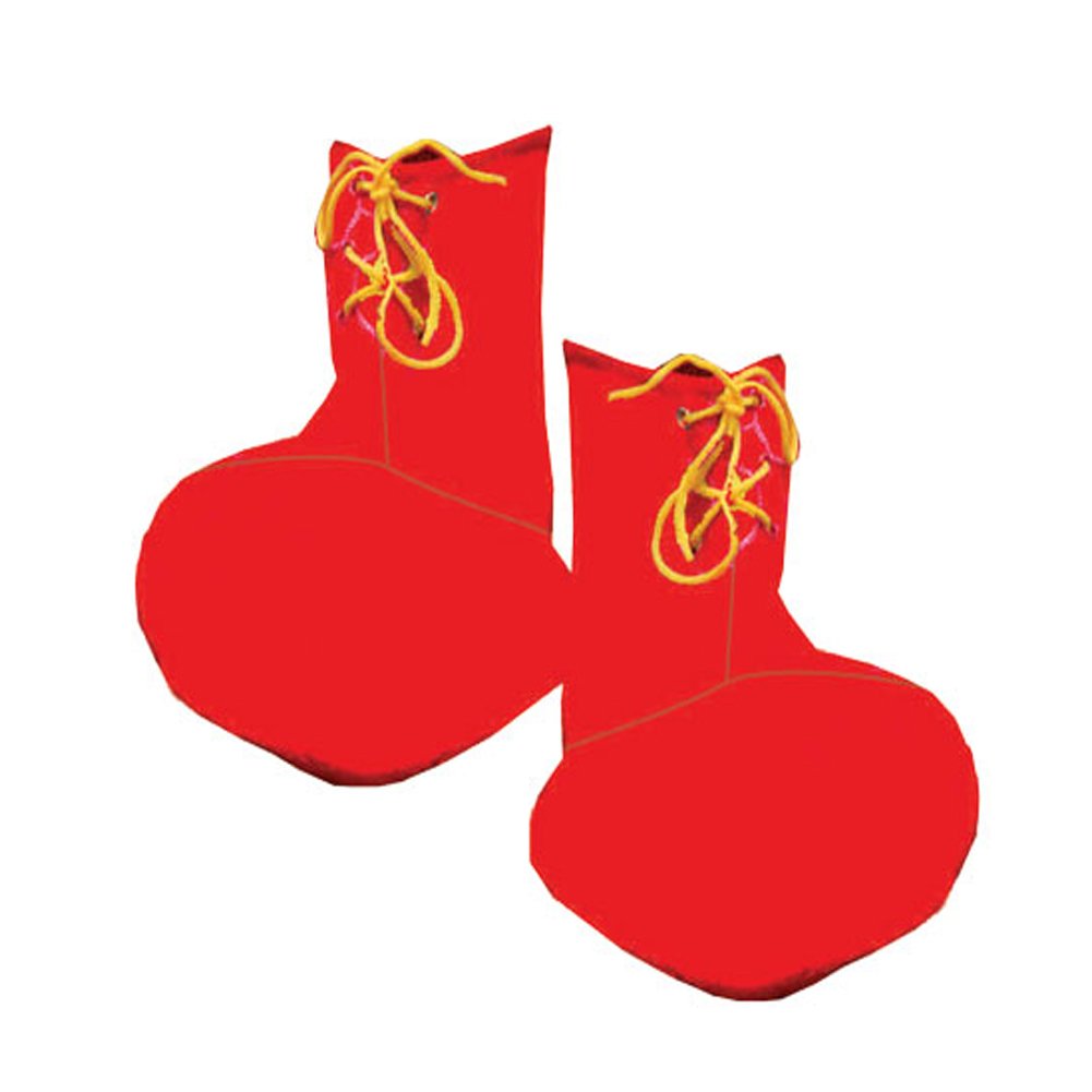 Dress Up America Clown Shoe Covers For Kids and Adults
