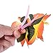 Sumind Hair Flowers Hawaiian Hairclips Flower Hair Clips for Costume Party Decoration Supplies, 6 Colors, 12 Pieces
