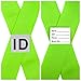 Tuvizo Reflective Vest for Running or Cycling - Comfortable Reflective Gear for High Visibility and Safety - Yellow S| M | L