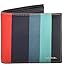 Paul Smith Men's Striped Saffiano Leather Billfold Wallet Multi Coloured One Size