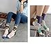 Pack of 4 Womens Cute Famous Painting Art Crew Socks, Funny and Cool 100% Cotton Socks for Women