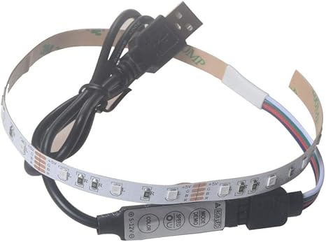 Mmlc Led Stripes 20cm Led Usb 5v 2835 12smd 20cm Rgb Led Strip Fur Led Tv Hintergrundbeleuchtung Usb Led Streifen White Amazon De Beleuchtung Led Streifen 20 Cm